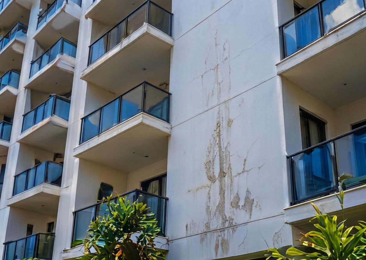 Façades et infiltrations